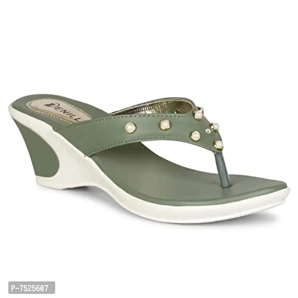 Denill Women's Comfortable Wedge Heel Fashion Sandal - 7