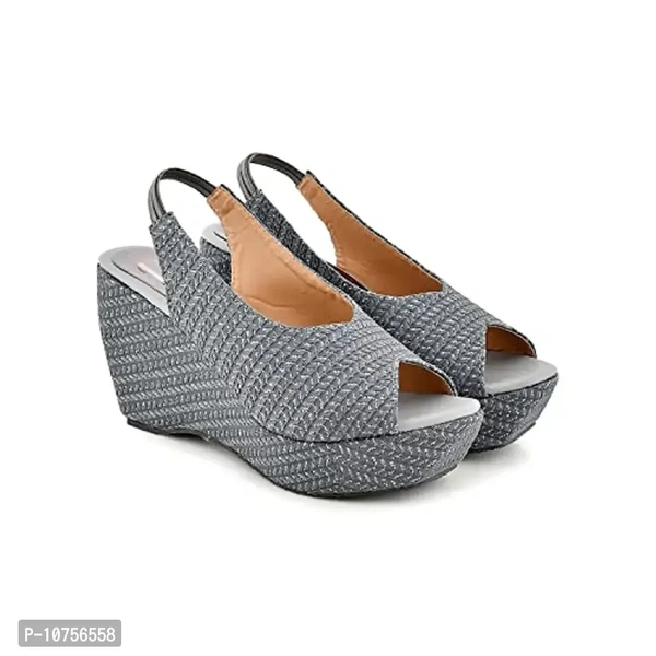 Attractive Women Stylish High Heel Pull-on Sandals - 8