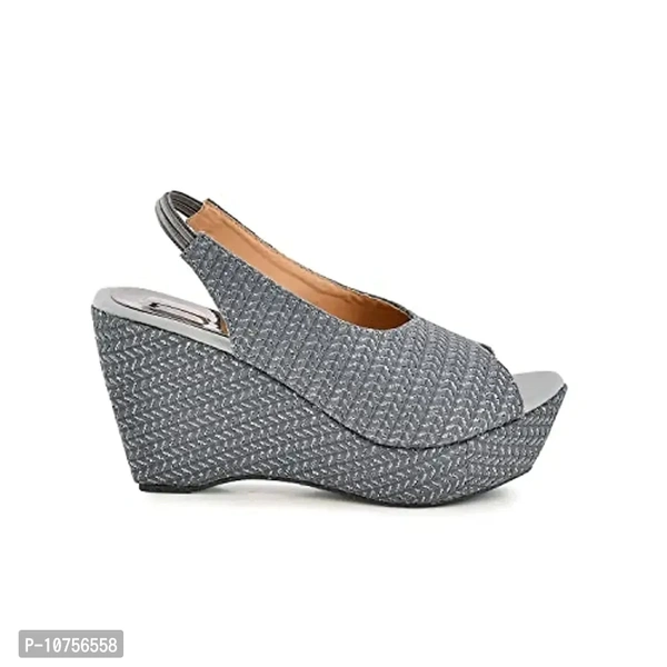 Attractive Women Stylish High Heel Pull-on Sandals - 8