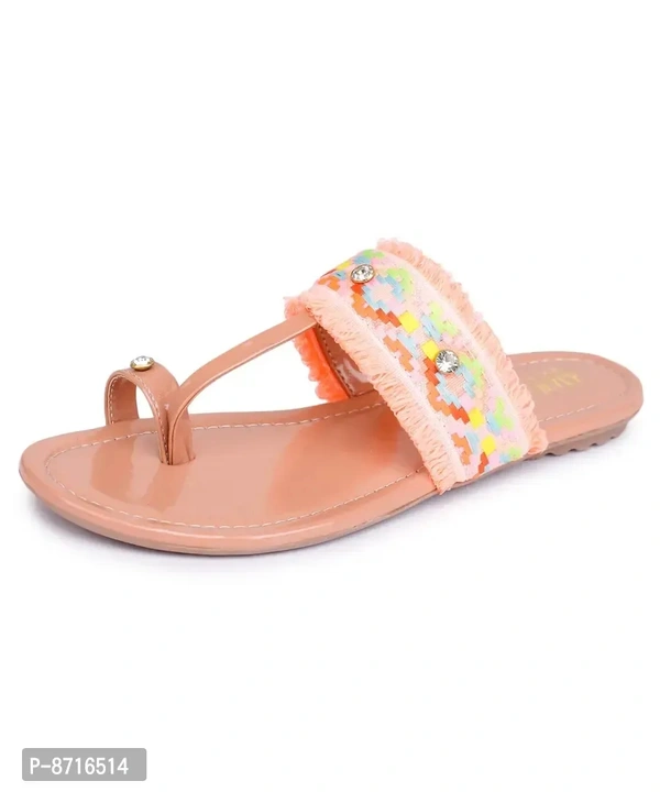 Stylish Fancy Pink Synthetic Solid Flat Ballerinas For Women - 36