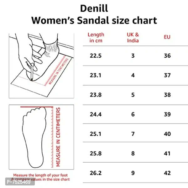 Denill Women's Comfortable Wedge Heel Fashion Sandal - 7