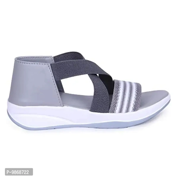 perfect step Stylish Flotter Striped Design sandals for Women's/Girls - 3