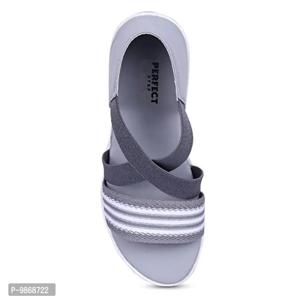 perfect step Stylish Flotter Striped Design sandals for Women's/Girls - 4