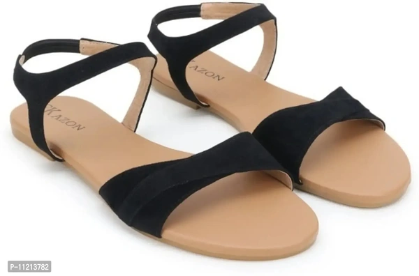 Classy Solid Fashion Flats for Women - 5