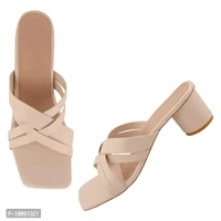 PINKTOES Block Slip On Sandal For Women And Girls - 6