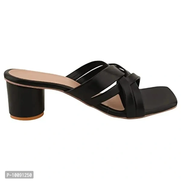 PINKTOES Block Slip On Sandal For Women And Girls - 5