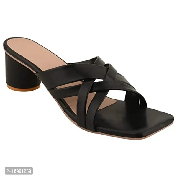 PINKTOES Block Slip On Sandal For Women And Girls - 7