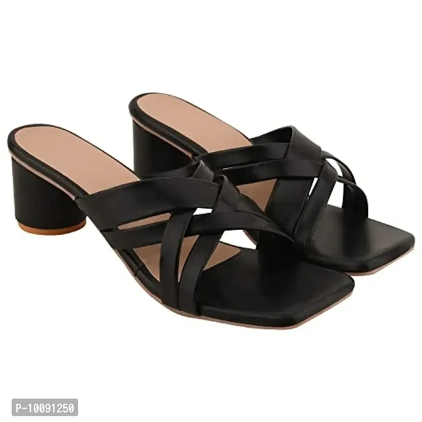 PINKTOES Block Slip On Sandal For Women And Girls - 8