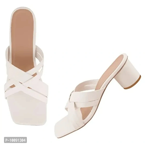 PINKTOES Block Slip On Sandal For Women And Girls - 4