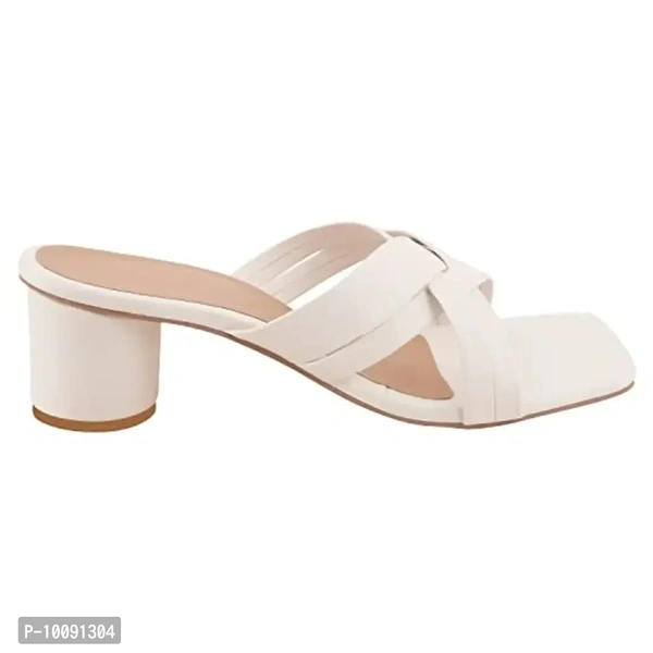 PINKTOES Block Slip On Sandal For Women And Girls - 4