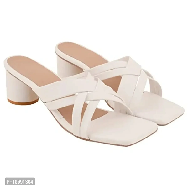 PINKTOES Block Slip On Sandal For Women And Girls - 5