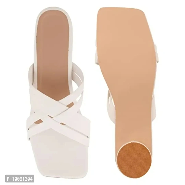 PINKTOES Block Slip On Sandal For Women And Girls - 8