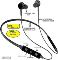 Wireless Neckband Bluetooth Headset - 10 Hours Playback