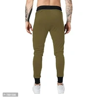 JUGULAR Men's Slim Fit Cotton Track Pant (1JG-JOG-78_Black_78) - M
