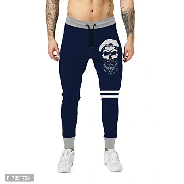 THE ARCHER Men's Cotton Regular Fit Track Pant - L