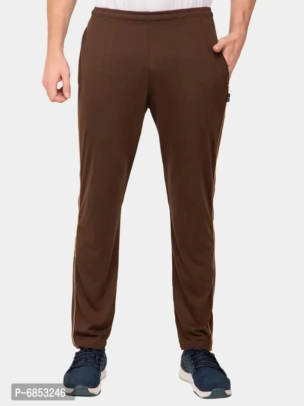 Stylish Trendy Polyester Blend Solid Trackpants For Men Pack Of 2 - 2XL