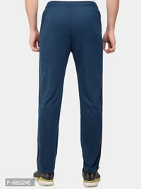 Stylish Trendy Polyester Blend Solid Trackpants For Men Pack Of 2 - XL