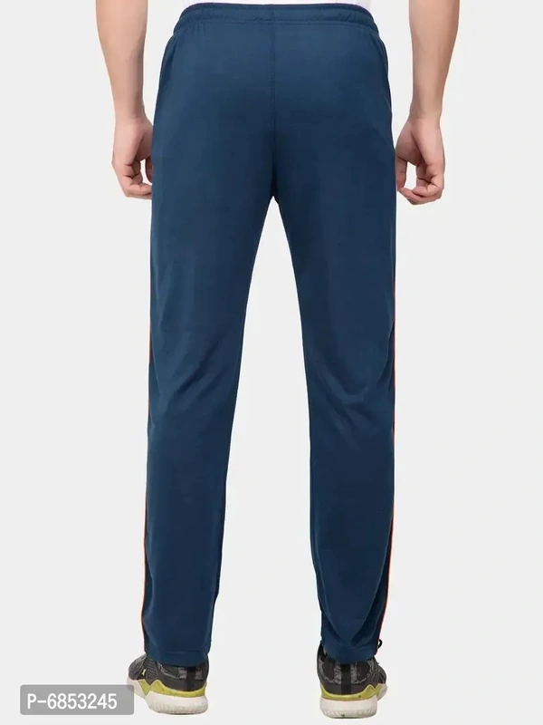Stylish Trendy Polyester Blend Solid Trackpants For Men Pack Of 2 - XL