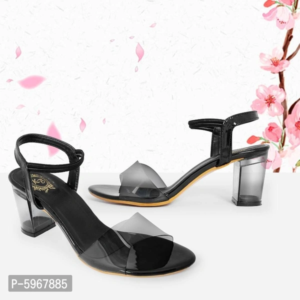 Trendy Patent Leather Heels for Women - 39