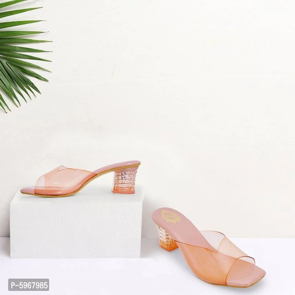 Trendy Patent Leather Heels for Women - 39