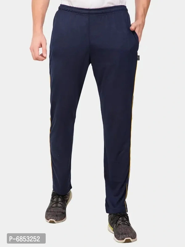 Stylish Trendy Polyester Blend Solid Trackpants For Men Pack Of 2 - 2XL