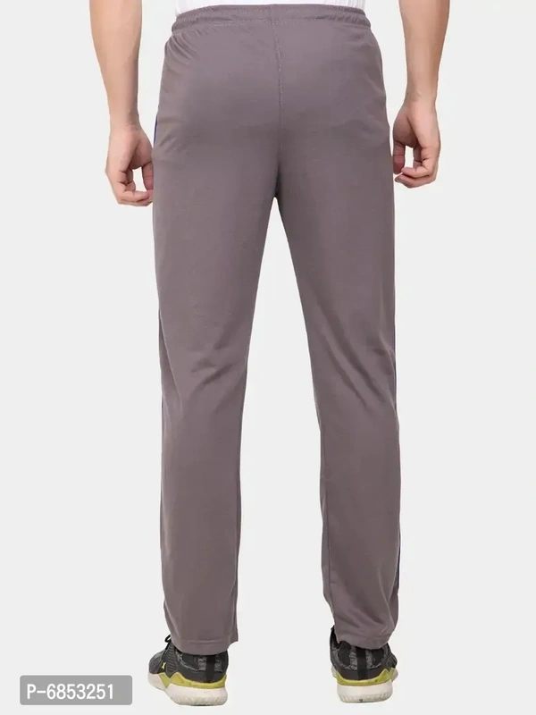 Stylish Trendy Polyester Blend Solid Trackpants For Men Pack Of 2 - M