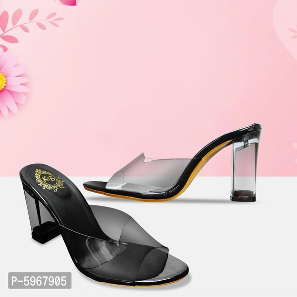 Trendy Patent Leather Heels for Women - 41