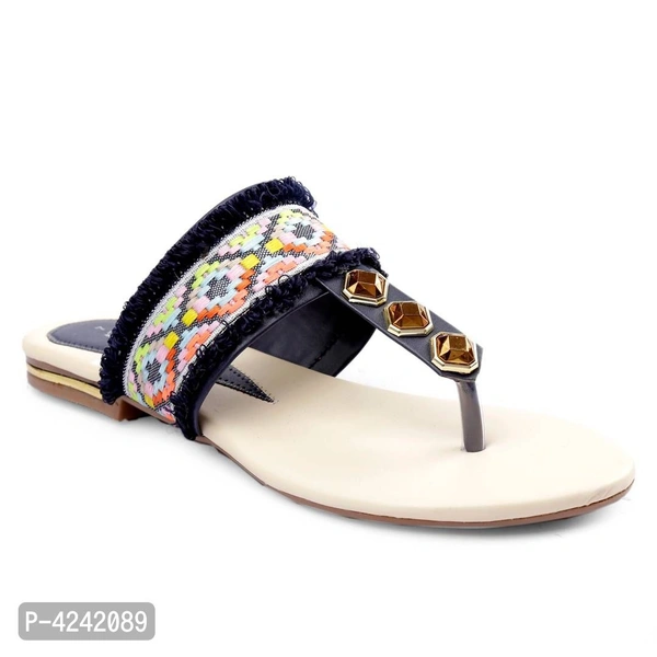 Blue Slipper For Women - 9