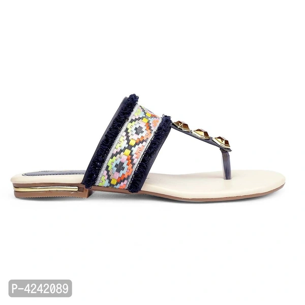 Blue Slipper For Women - 9