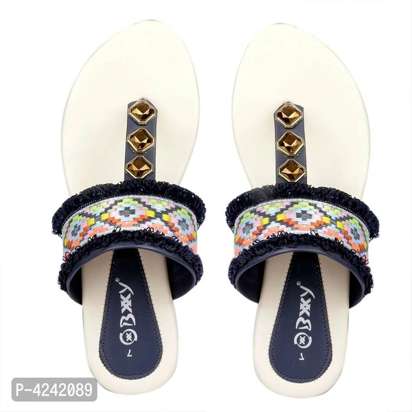 Blue Slipper For Women - 9
