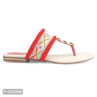Red Slipper For Women - 8