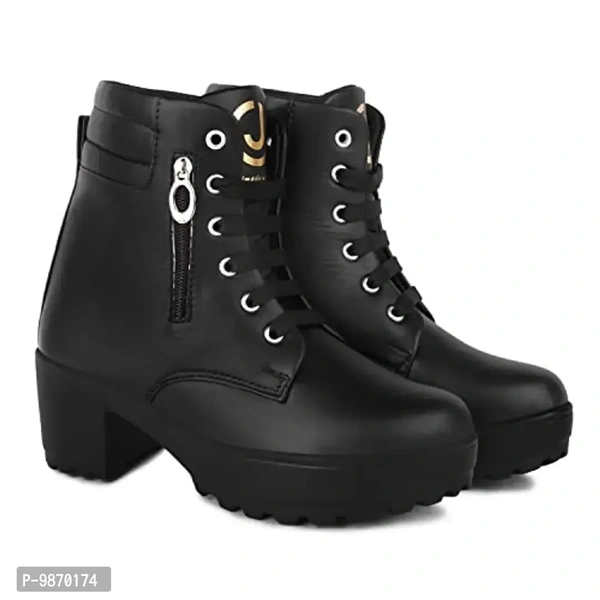 Flynce Women's Girl's Casual and Stylish Ankle Long Boot P_CH2 - 3