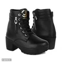 Flynce Women's Girl's Casual and Stylish Ankle Long Boot P_CH2 - 6
