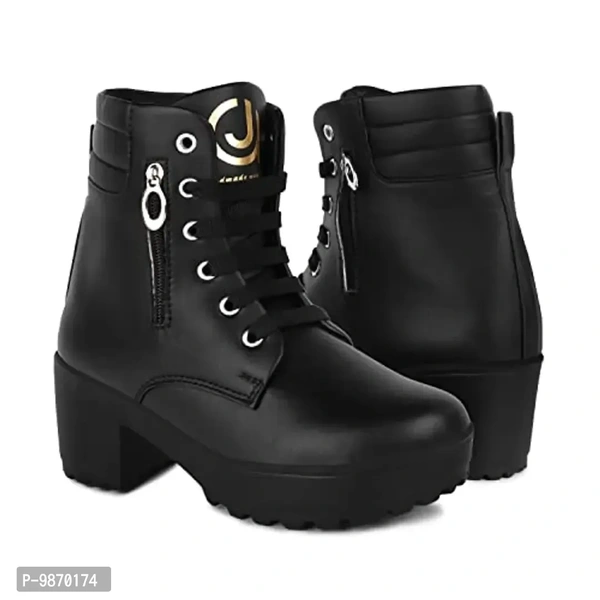 Flynce Women's Girl's Casual and Stylish Ankle Long Boot P_CH2 - 6