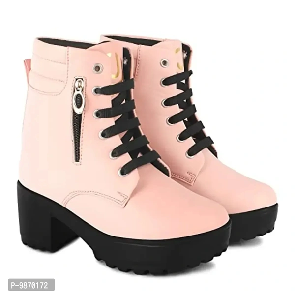 Flynce Women's Girl's Casual and Stylish Ankle Long Boot P_CH2 - 4