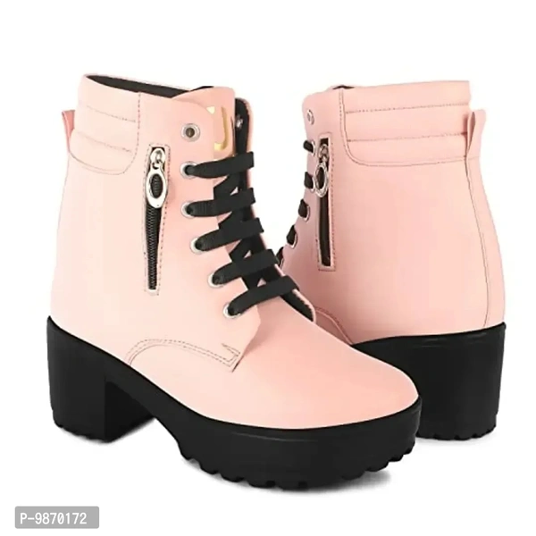Flynce Women's Girl's Casual and Stylish Ankle Long Boot P_CH2 - 9