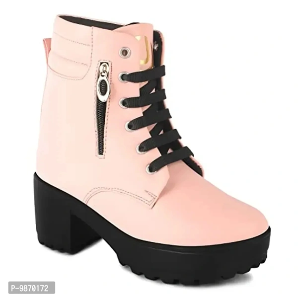 Flynce Women's Girl's Casual and Stylish Ankle Long Boot P_CH2 - 9