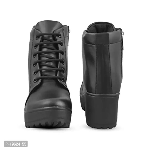 Walky Wear Fashionable Boots for Women's Black - 4