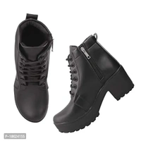 Walky Wear Fashionable Boots for Women's Black - 4