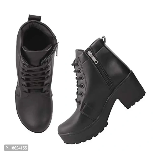 Walky Wear Fashionable Boots for Women's Black - 4