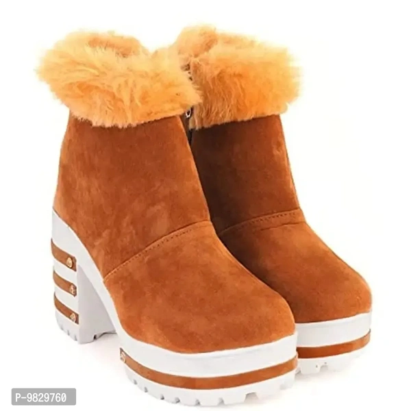 AASHEEZ Women's Latest Collections of Boots (AC-JD-005-Tan-38) - 5
