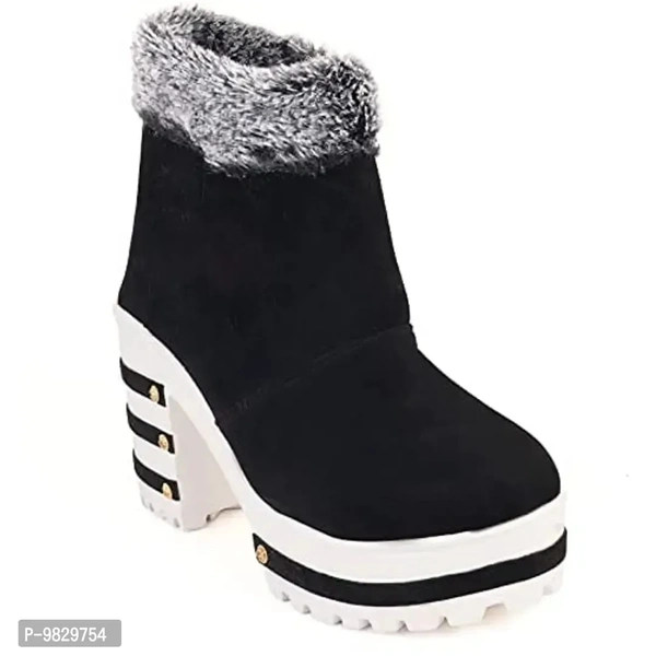 AASHEEZ Women's Latest Collections of Boots (AC-JD-005-Black-37) - 6