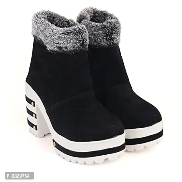 AASHEEZ Women's Latest Collections of Boots (AC-JD-005-Black-37) - 7