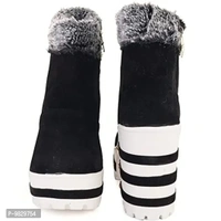 AASHEEZ Women's Latest Collections of Boots (AC-JD-005-Black-37) - 7