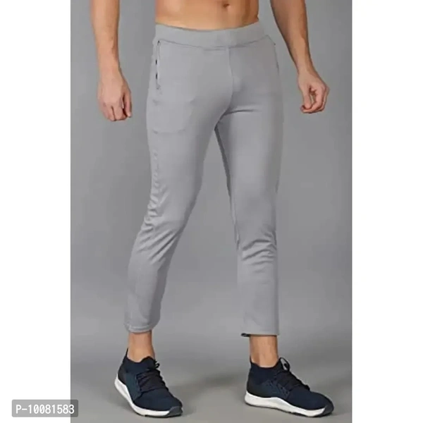 MGrandbear Men's Stretchable Solid Regular Fit Track Pant for Men Pack of 2 (30, Dark Grey-Grey) - 30