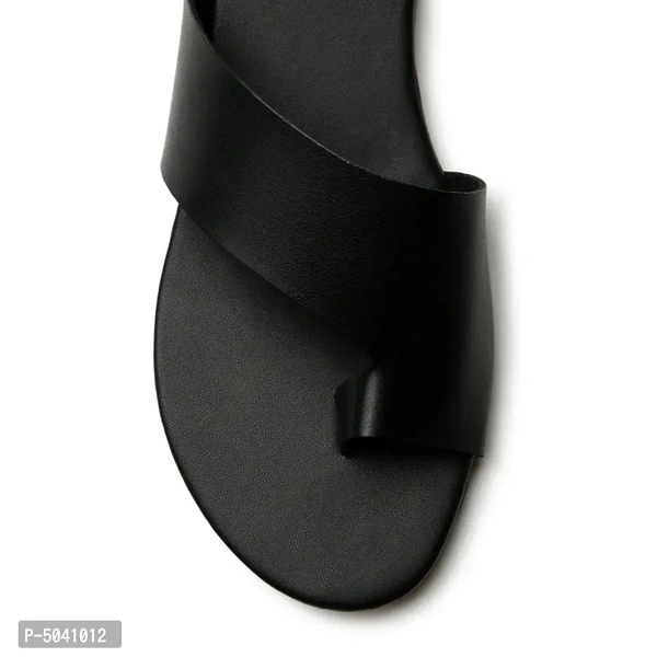 Women Stylish Black Bae Flats - 39