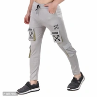 Men Trendy Cotton Drifit Lycra 4Way Trackpant - 26
