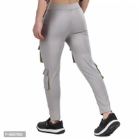 Men Trendy Cotton Drifit Lycra 4Way Trackpant - 30