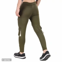 Men Trendy Cotton Drifit Lycra 4Way Trackpant - 30