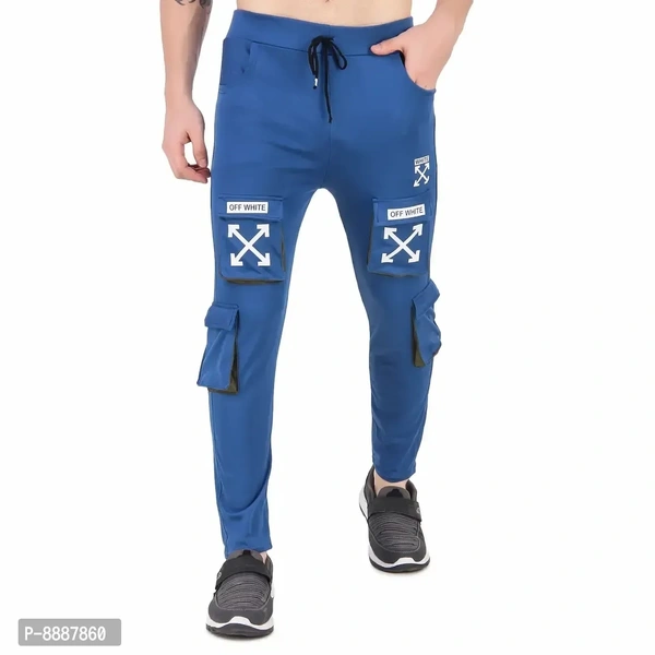 Men Trendy Cotton Drifit Lycra 4Way Trackpant - 26